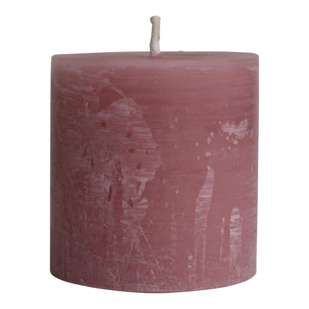KERZE Rustic Outdoor Rosa 15/15/16cm - Pink, Paraffin (15/16/15cm) - PTMD Collection