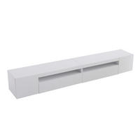 TV-SCHRANK in Weiß mit variabler LED Beleuchtung 240/38.5/35.5 cm - Weiß, Holzwerkstoff (240/35.5/38.5cm) - Redom