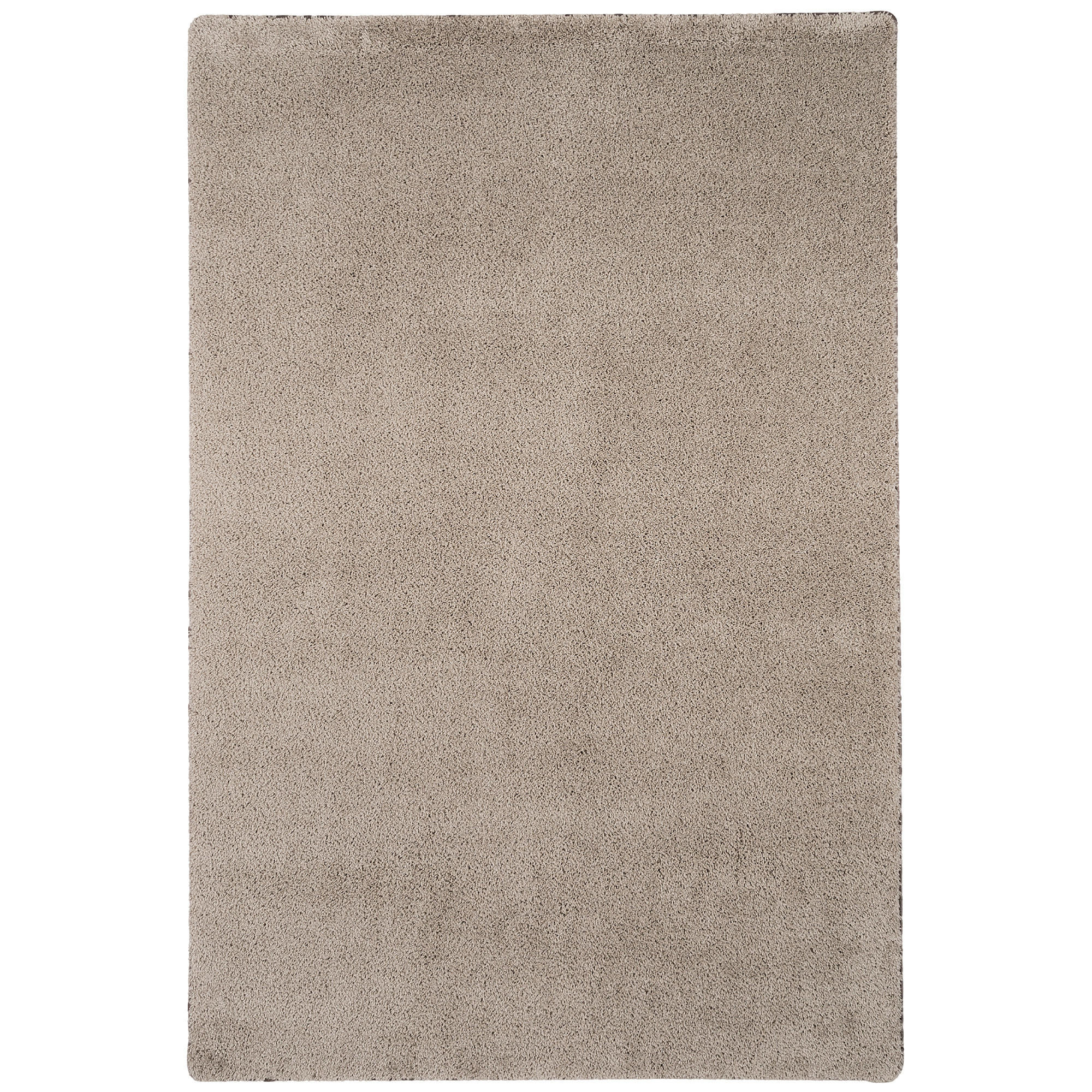 Snapstyle Hochflor Taupe 160x200 cm