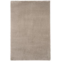 HOCHFLOR SHAGGY TEPPICH PALACE - Taupe, Textil (80/160cm) - Snapstyle