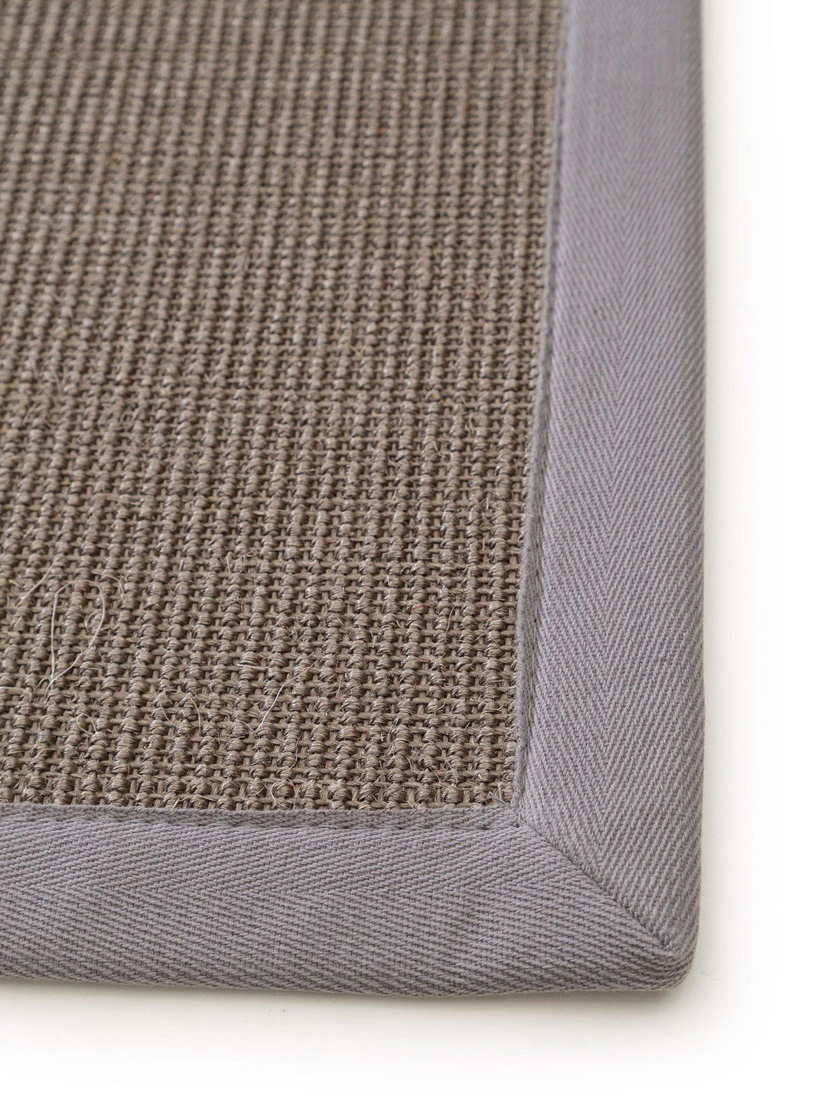 FUSSMATTE Sana Grau 40x60 cm - Grau, Naturmaterialen/Kunststoff (40/1cm) - KUNSTLOFT