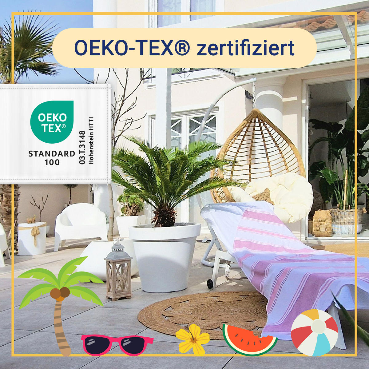 STRANDTUCH, 70x180 cm, 90% Baumwolle, 10% Polyester, Rosa - Rosa, Textil (70/180cm) - Zollner