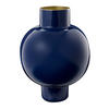 VASE Metal large royal blau 31.5x42 cm - Dunkelblau, Metall (42cm) - Pip Studio