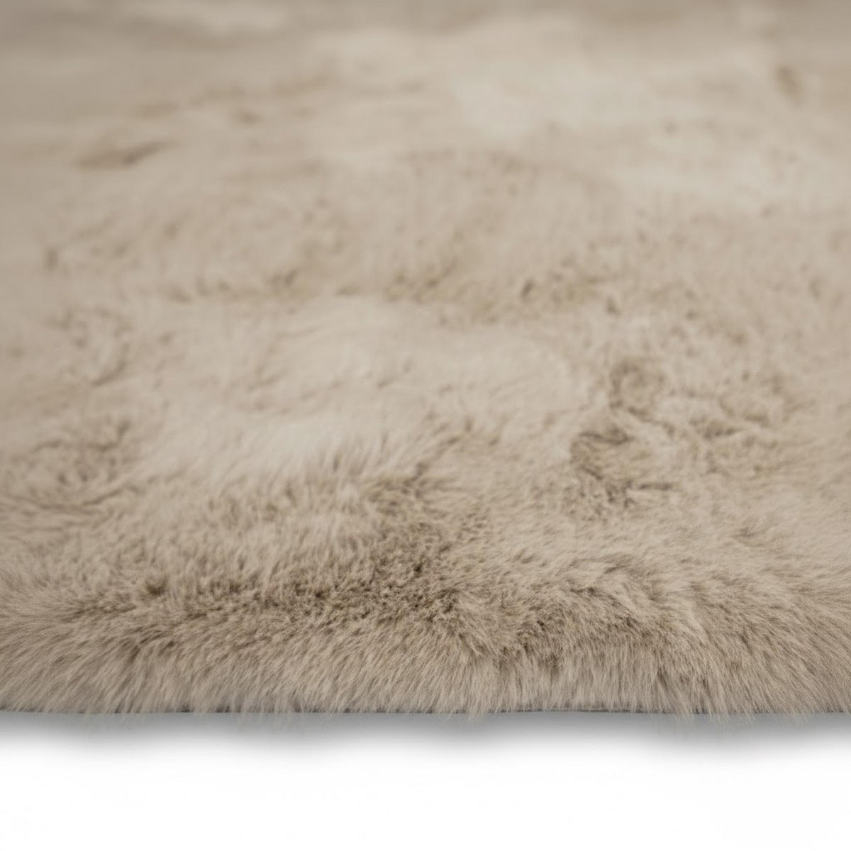 FELLTEPPICH CLOUD SUPER SOFT 240/340 cm Taupe - Taupe, Textil (240/340cm) - Consilio Concept