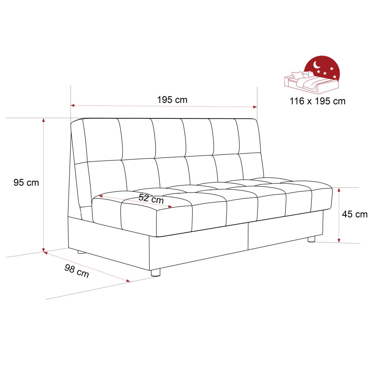 SCHLAFSOFA SKAL mit Bettkasten Anthrazit/Gelb - Anthrazit/Gelb, Holzwerkstoff/Kunststoff (200/85/90cm) - Idohome