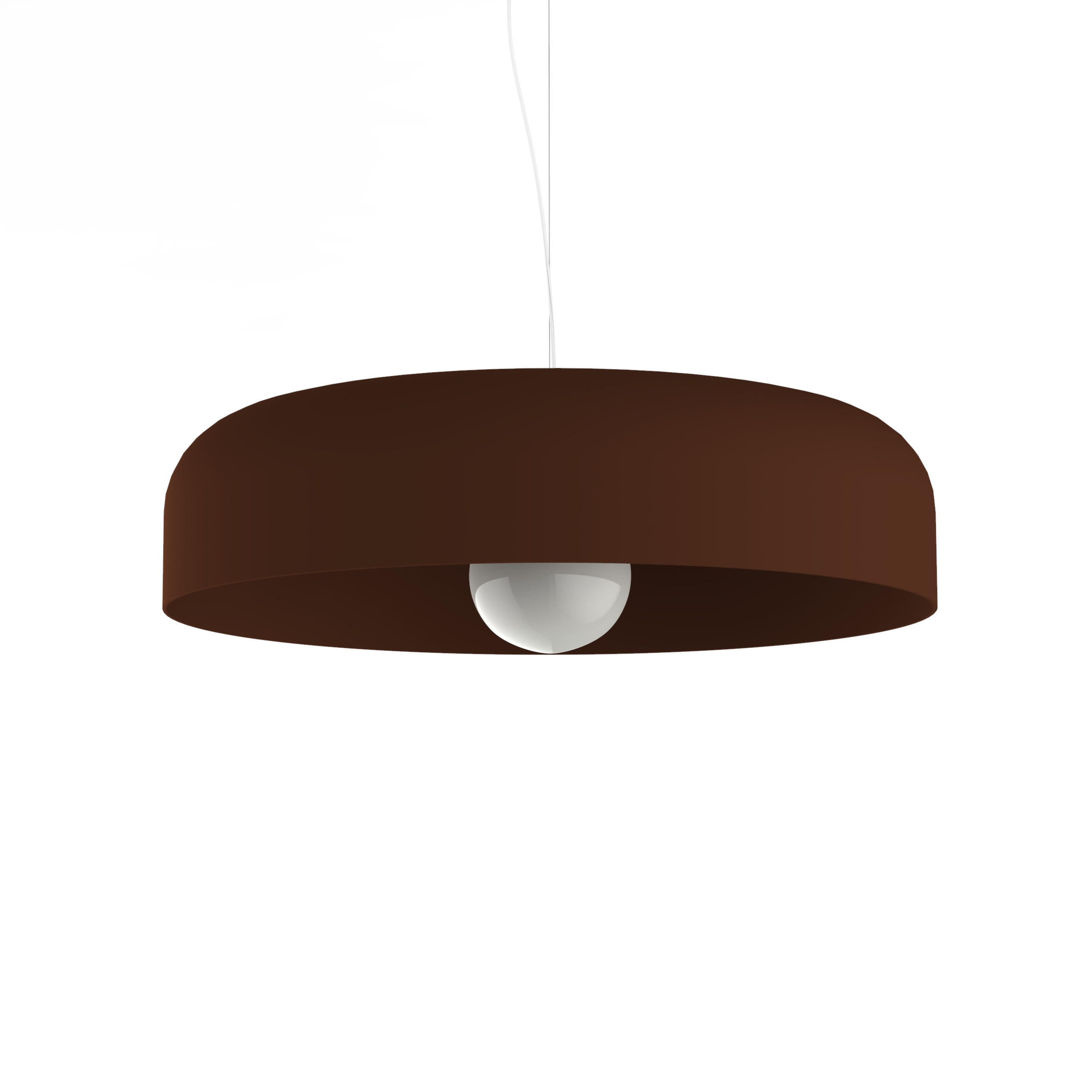 HÄNGELEUCHTE - Dunkelbraun, Metall (50/50/12cm) - Lumicom