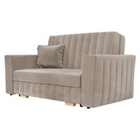 SCHLAFSOFA Viva Glam II - Naturfarben, Holz/Kunststoff (145/85/98cm) - MIRJAN24