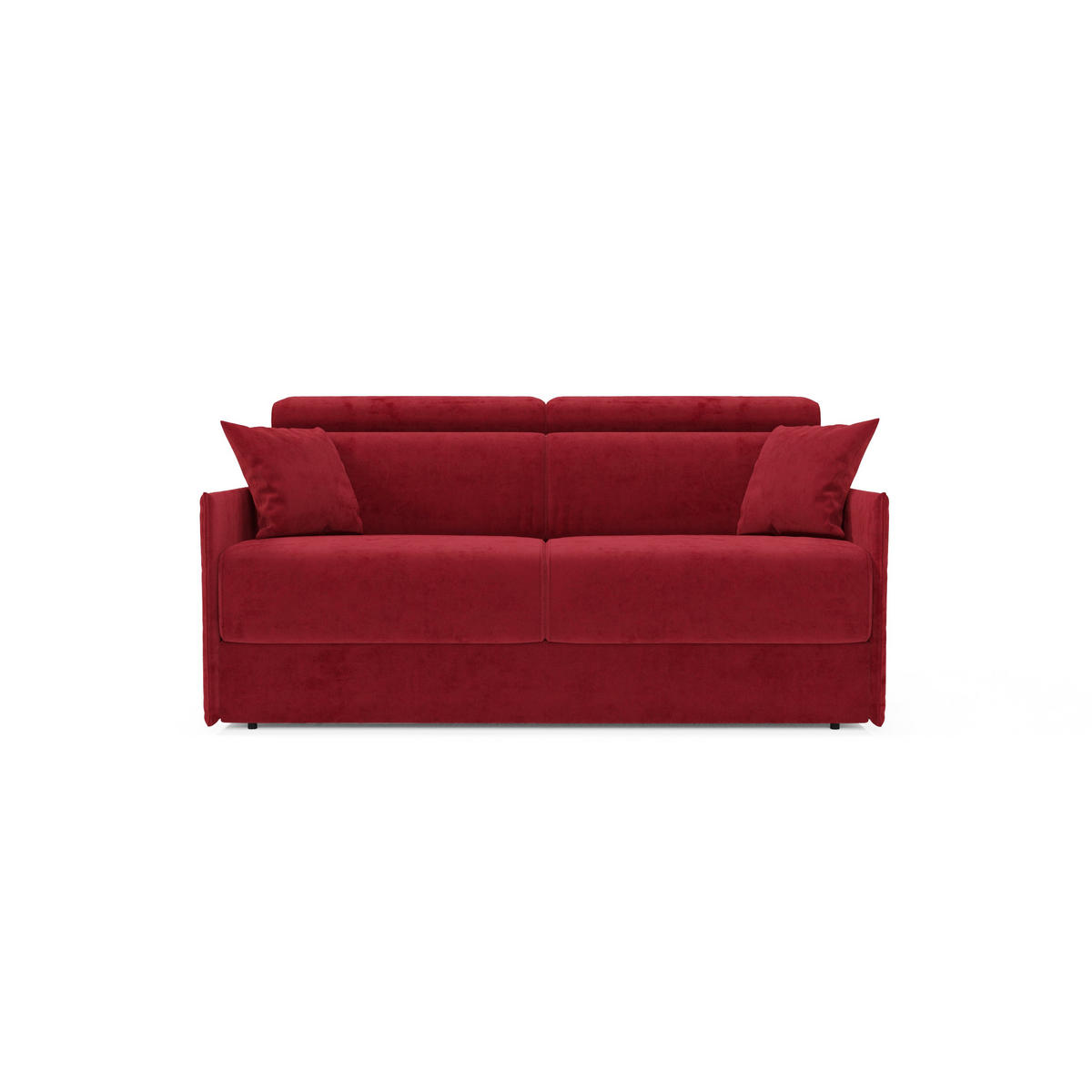 LINEARSOFA Miryam - Rot, Metall (149/83/98cm) - Divani.store
