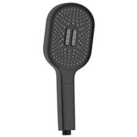 DUSCHKOPF Schwarz - Schwarz, Kunststoff (11.4cm) - Sanilo