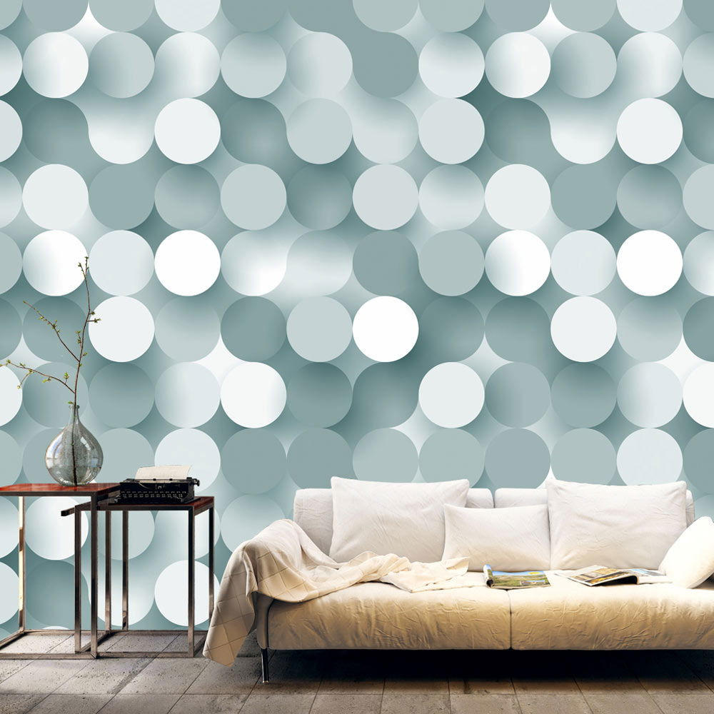 VLIESTAPETE Silber 100/70 cm - Silberfarben/Grau, Textil (100/1cm) - KUNSTLOFT