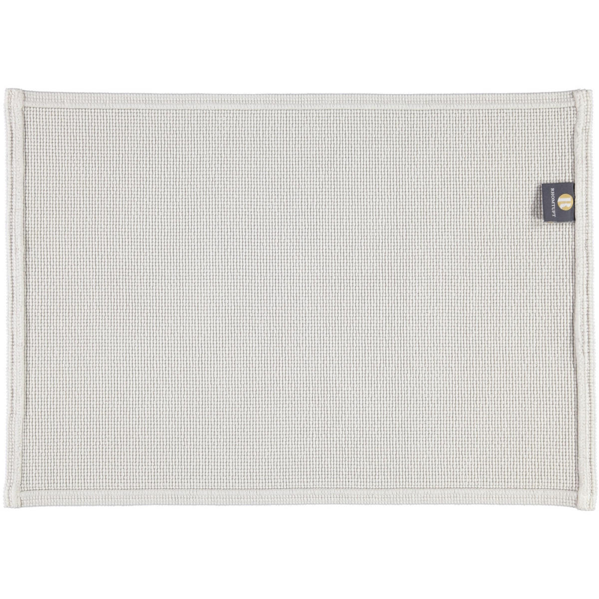 BADEMATTEN PLAIN PERLGRAU - 11 - Hellgrau, Textil (50/70cm) - Rhomtuft
