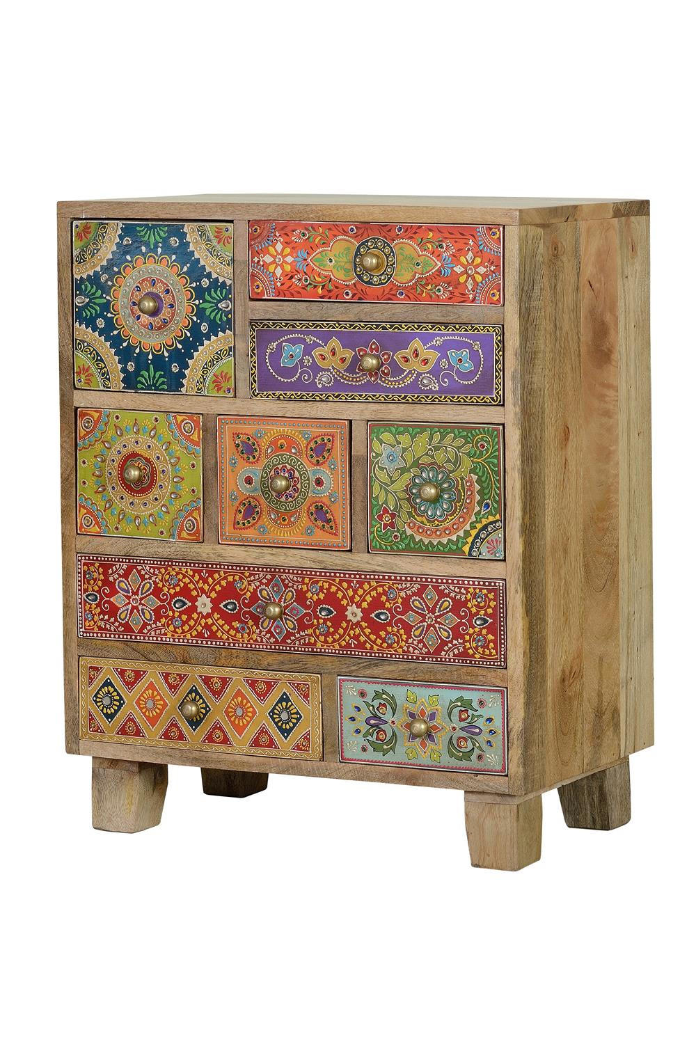 Giner y Colomer Kommode Chrom 52x63x30 cm