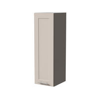 HÄNGESCHRANK Oslo W4/30 Grau / Kaschmir Matt 30 / 32,5 / 96cm - Kaschmir/Grau, Holz/Holzwerkstoff (30/96/32.5cm) - Feldmann-Wohnen