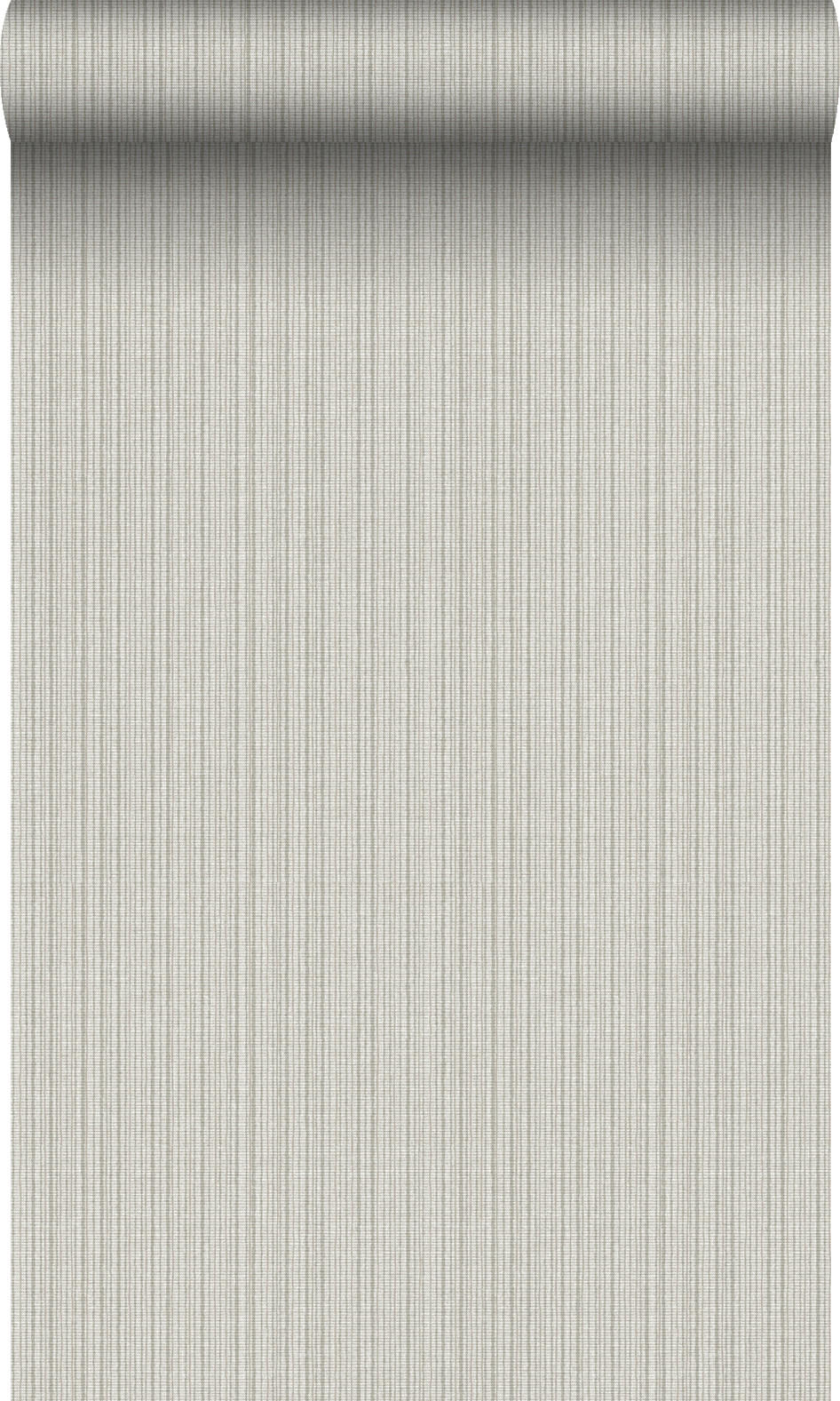 TAPETE Gewebeoptik 53 cm x 10.05 m - Grau, Papier (53/1000cm) - Origin Wallcoverings