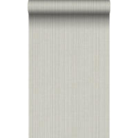 TAPETE Gewebeoptik 53 cm x 10.05 m - Grau, Papier (53/1000cm) - Origin Wallcoverings