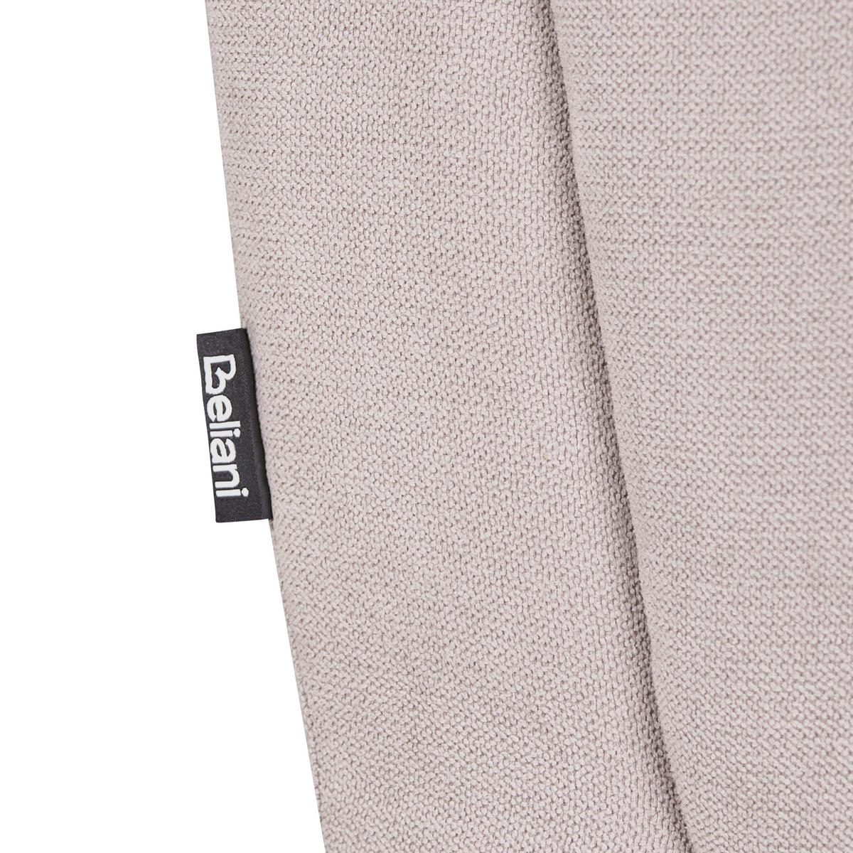 OTTOMANE Stoff Taupe Habo - Hellbraun, Textil (134/42/60cm) - Beliani