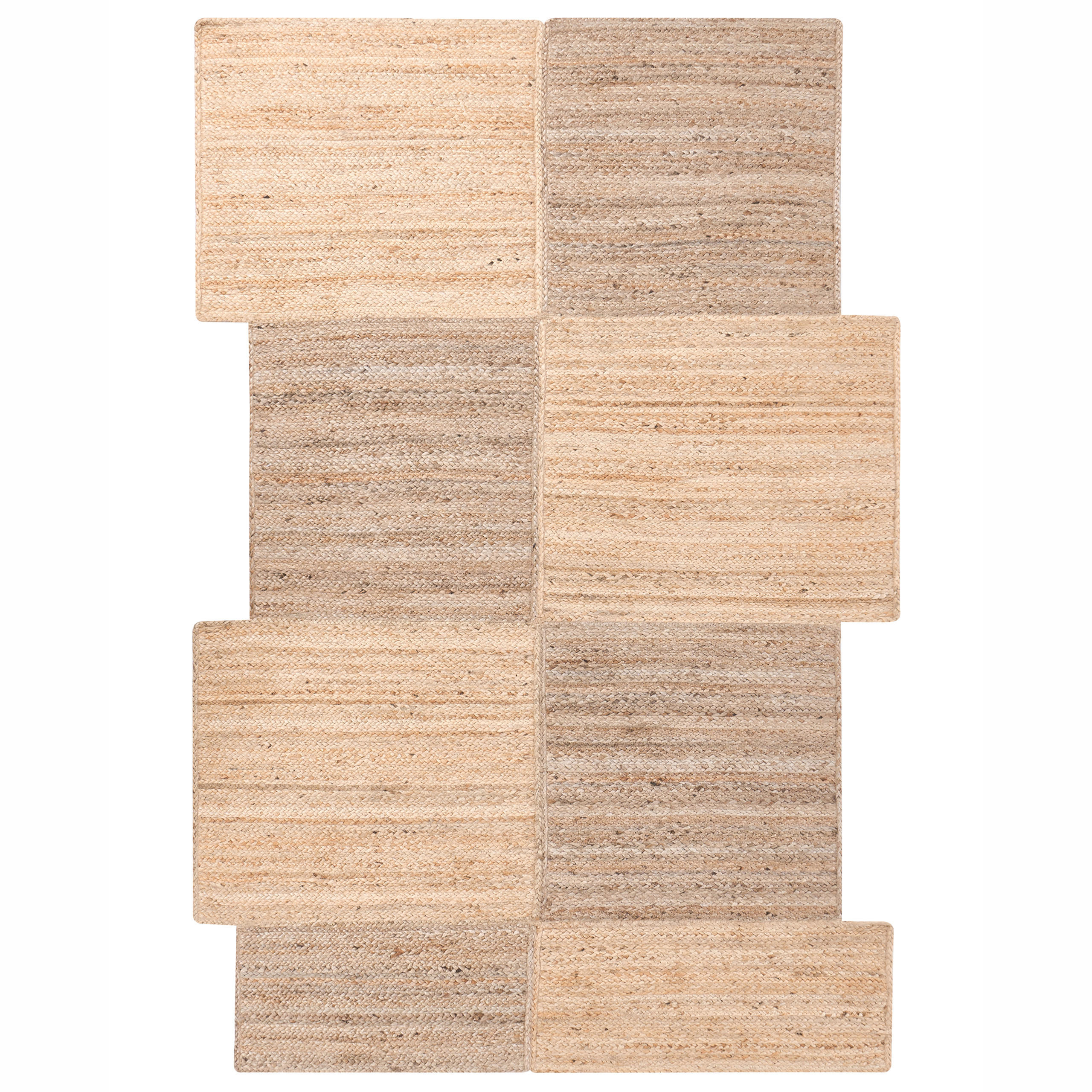 TEPPICH Beige 200/300 cm Jute Sangli - Beige, Textil (200/300cm) - Beliani
