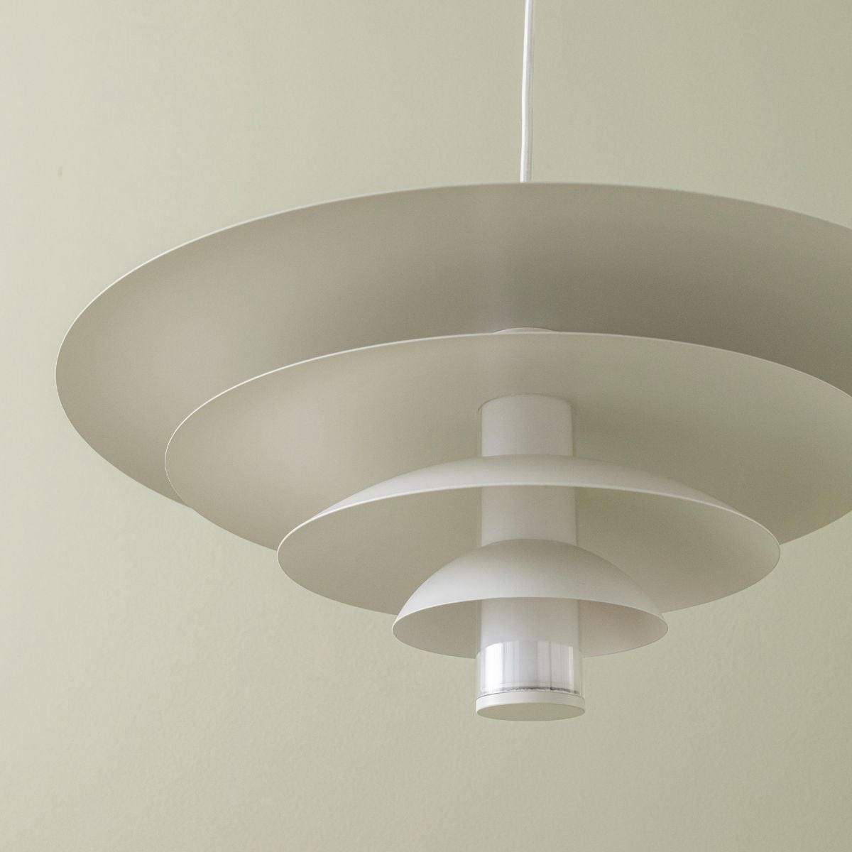 LUSTRE Nordlicht weiß D.50cm - Weiß, Metall (52.5/50/100cm) - Signature