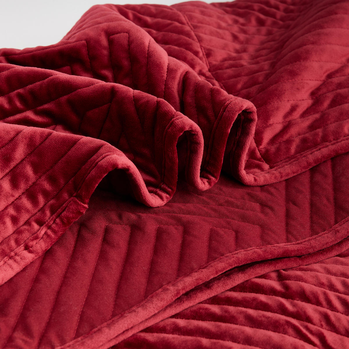 TAGESDECKE Minister - Rot, Textil (200/220cm) - home&you