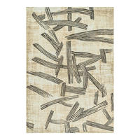 PREPROGA Kanji Slate 80/150 cm - bež, umetna masa/tekstil (80/150cm) - Louis De Poortere