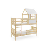 ETAGENBETT KACPER 190x90cm mit Dach - Kieferfarben, Holz (90/190cm) - Interbeds