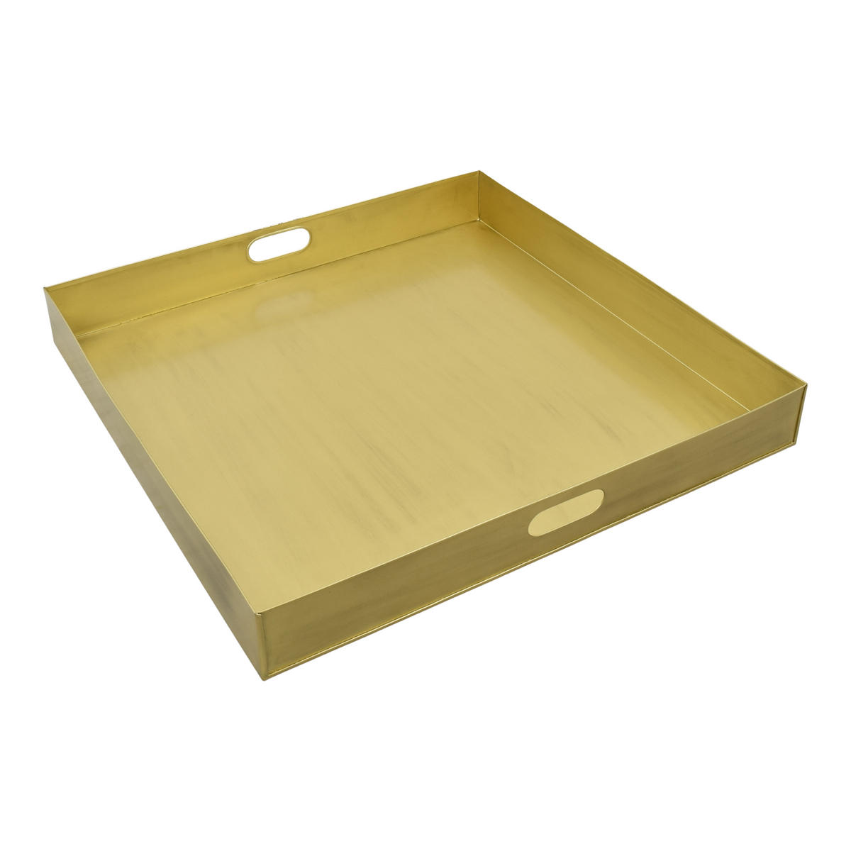 TABLETT Square Gold - Goldfarben, Metall (60/7/60cm) - LOFT42