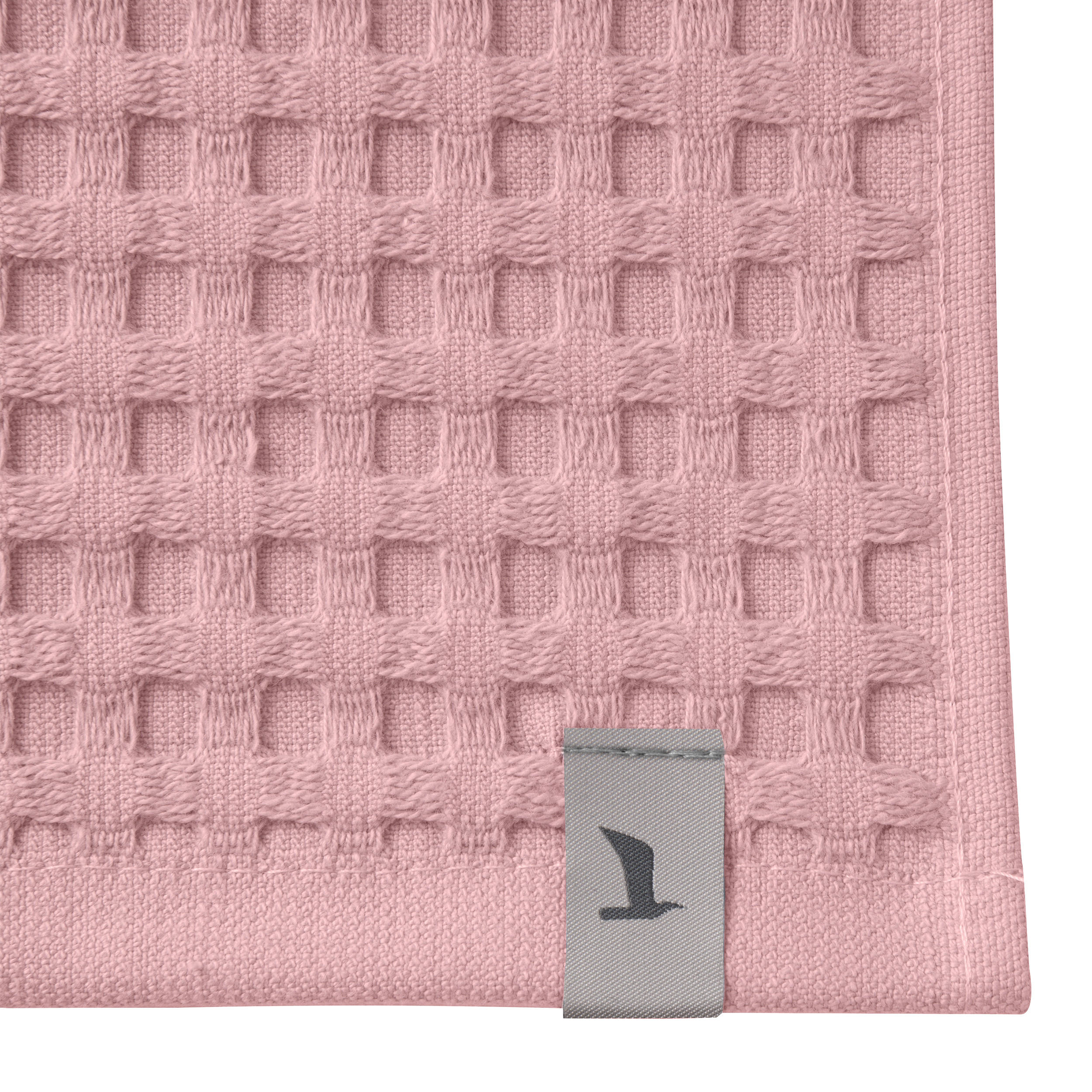 HANDTUCH PIQUÉE - Rosa, Textil (50/100cm) - MÖVE