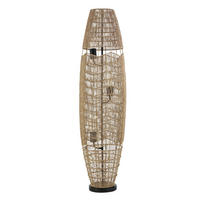 STEHLAMPE KIKO - Natur, Stehlampe - Naturfarben, Textil (30/30/114.5cm) - Home Deluxe