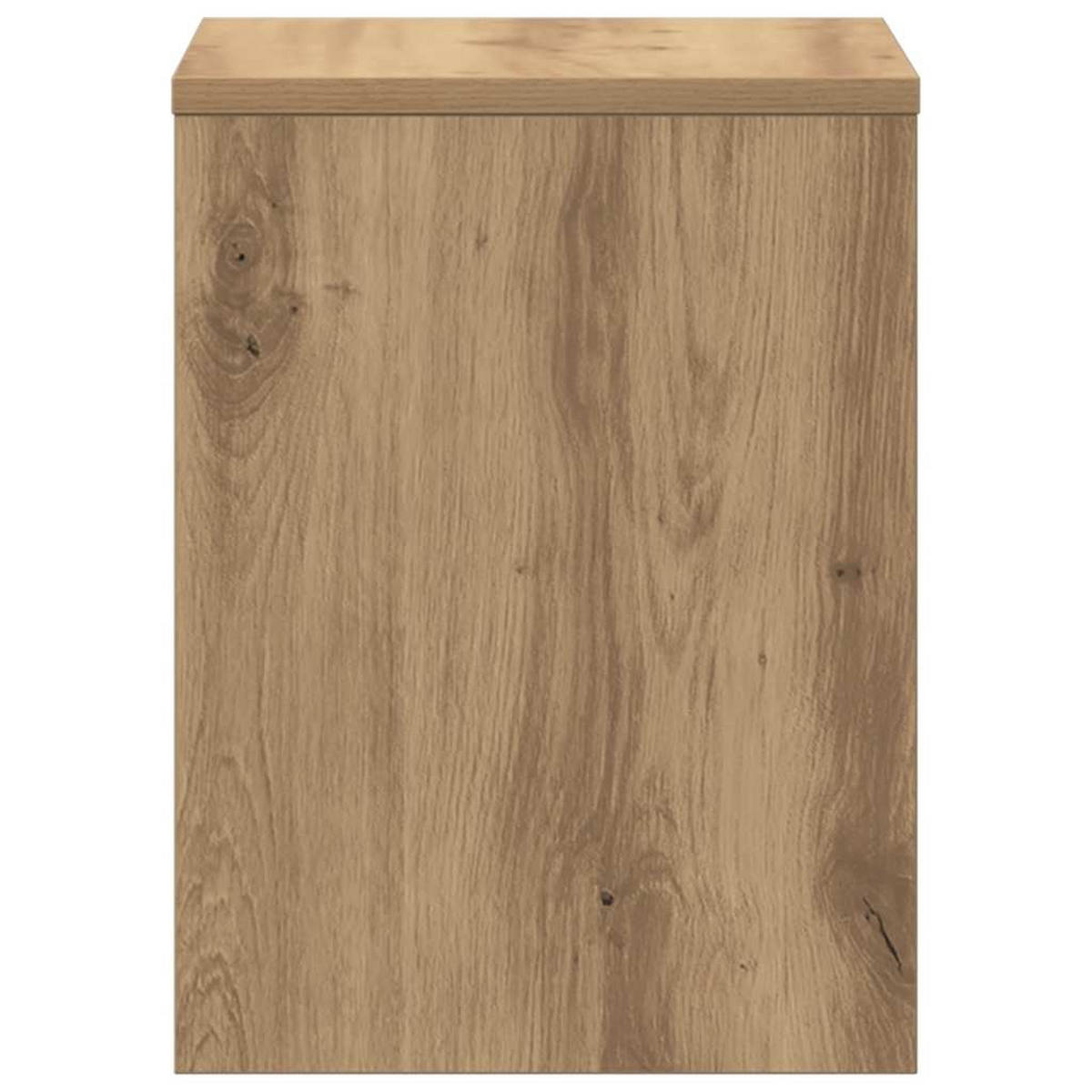 NACHTTISCH Artisan-Eiche 30/30/40 Cm Holzwerkstoff - Braun, Holzwerkstoff (30/40/30cm) - vidaXL