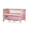 REISEBETT Relax 2 Ebenen rosa pink Vorderseite absenkbar, Seiteneingang, Tasche - Rosa, Kunststoff (60/120cm) - Chipolino
