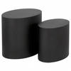 LOUNGETISCH Schwarz 48x33x40 cm - Schwarz, Holz (40/33/48cm) - AlterEgo