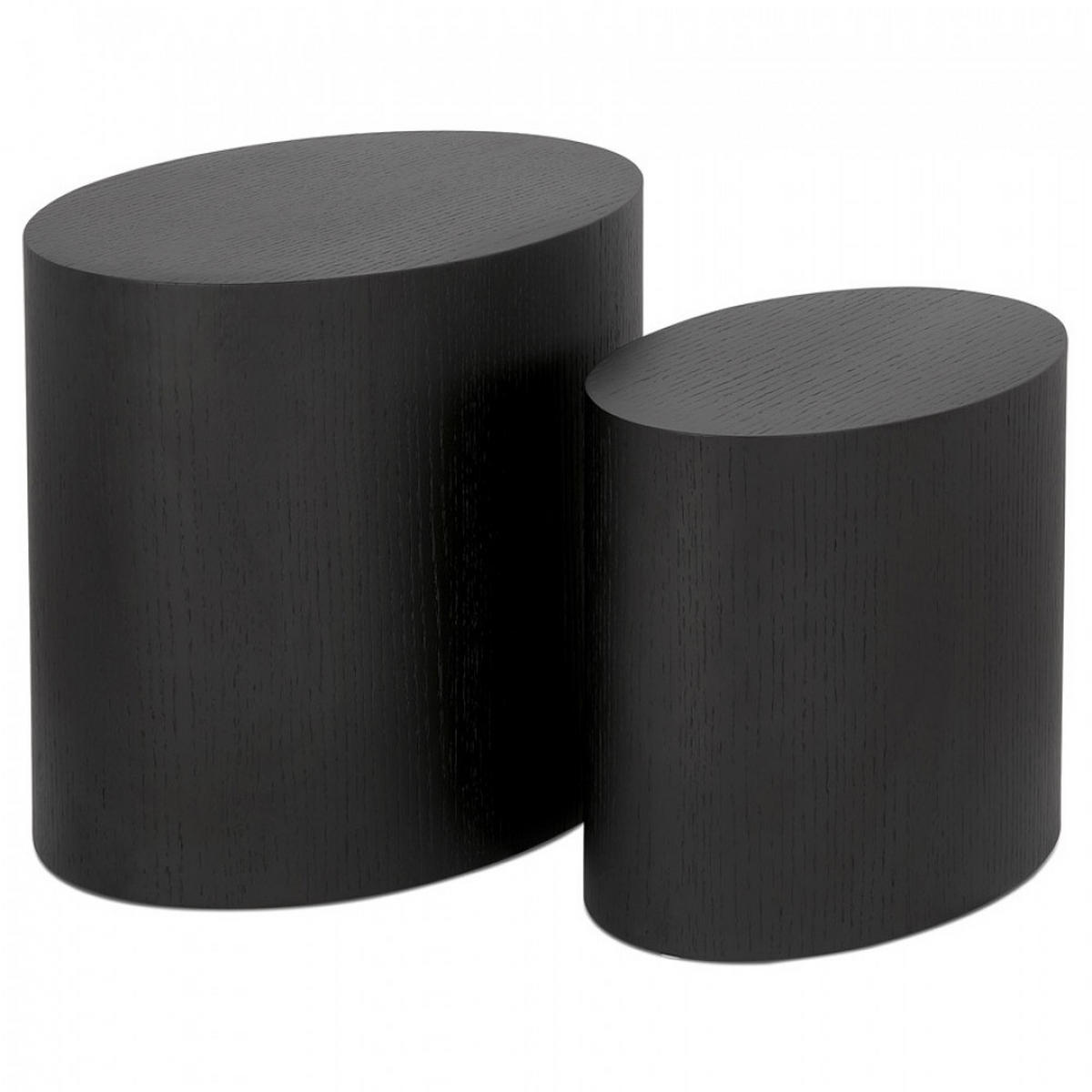 LOUNGETISCH Schwarz 48x33x40 cm - Schwarz, Holz (40/33/48cm) - AlterEgo