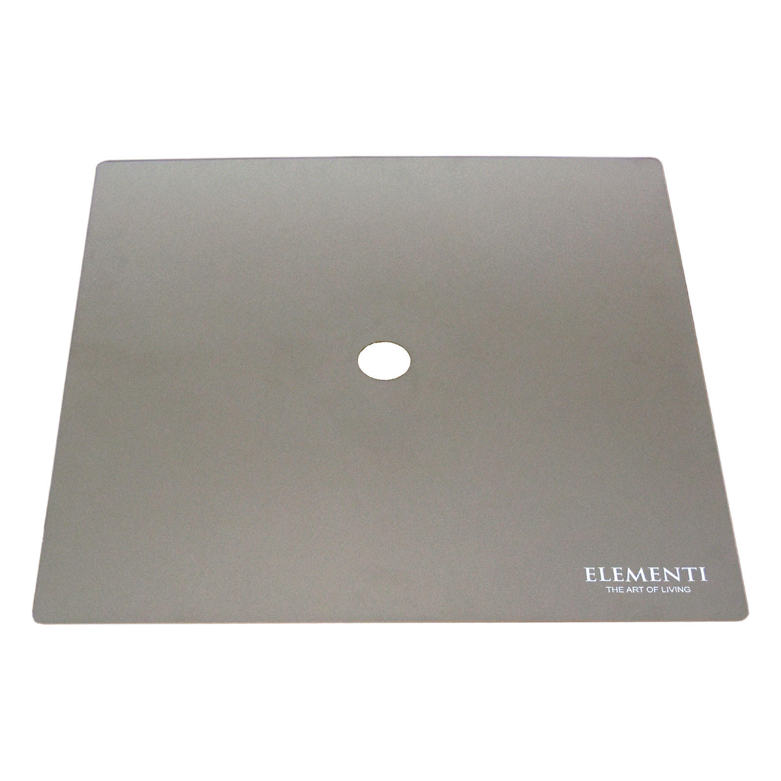 ALUMINIUM-ABDECKUNG für Feuerstelle Carpertee - Alufarben, Metall (68/7/68cm) - Elementi