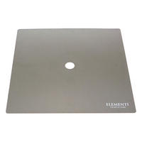 ALUMINIUM-ABDECKUNG für Feuerstelle Carpertee - Alufarben, Metall (68/7/68cm) - Elementi