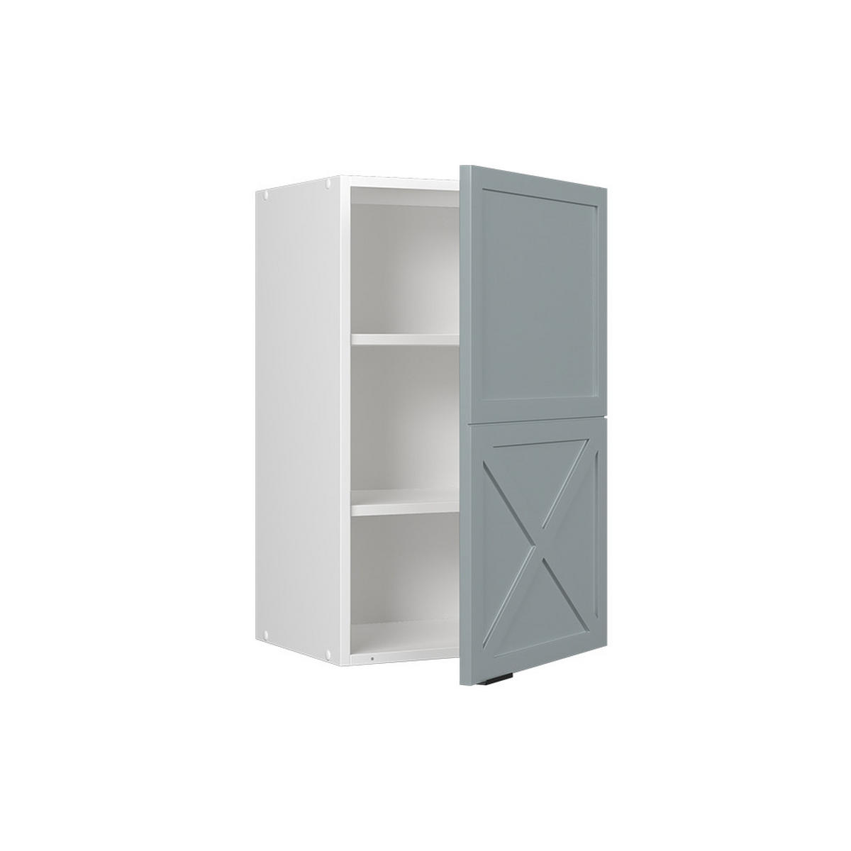 HÄNGESCHRANK Fame-Line Hellblau-grau 45 cm - Blaugrau/Weiß, Holzwerkstoff (45/72/34.1cm) - Vicco