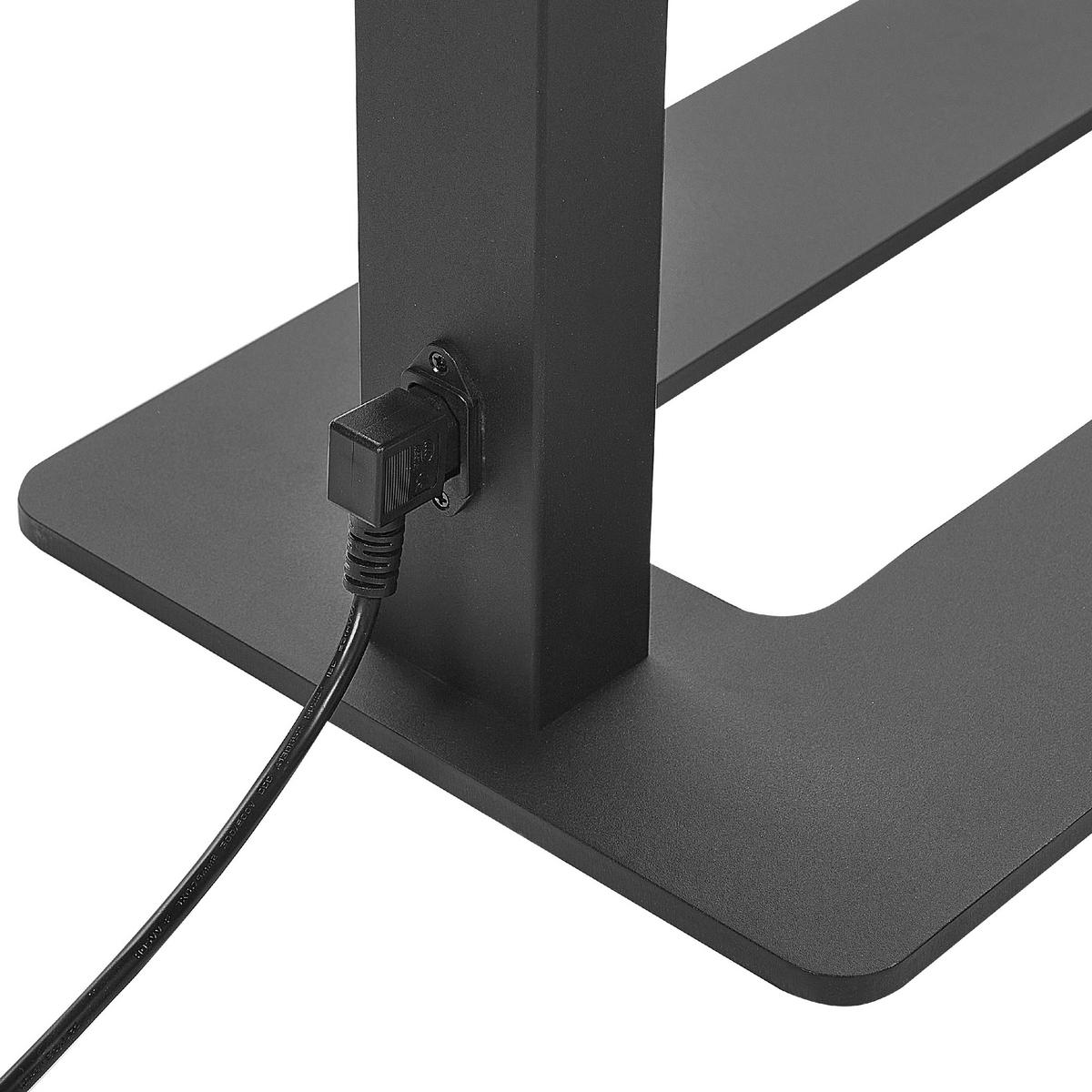 STEHLAMPE Orion 30/61/196 cm - Schwarz, Metall (30/61/196cm) - Beliani