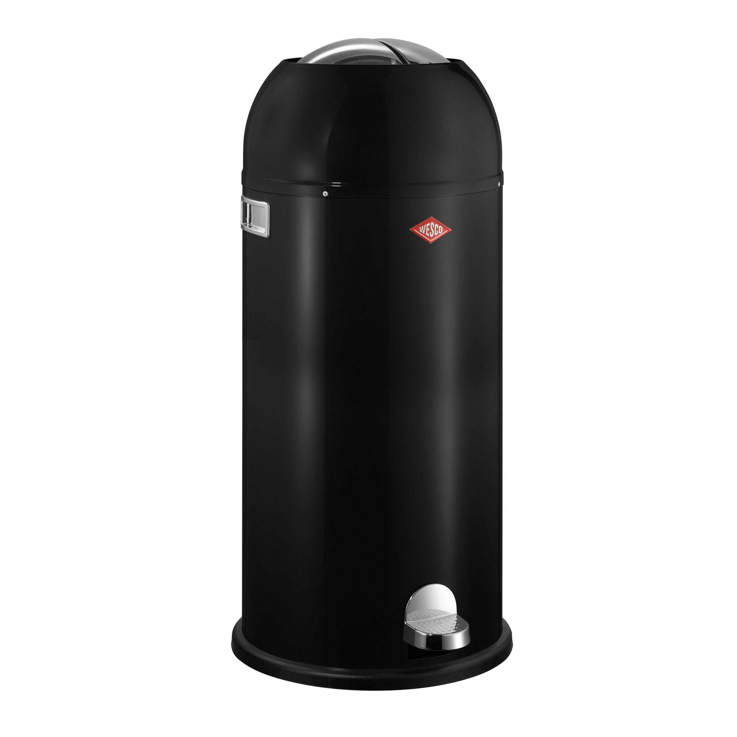 Wesco Mülleimer Schwarz 37.5x83x37.5 cm