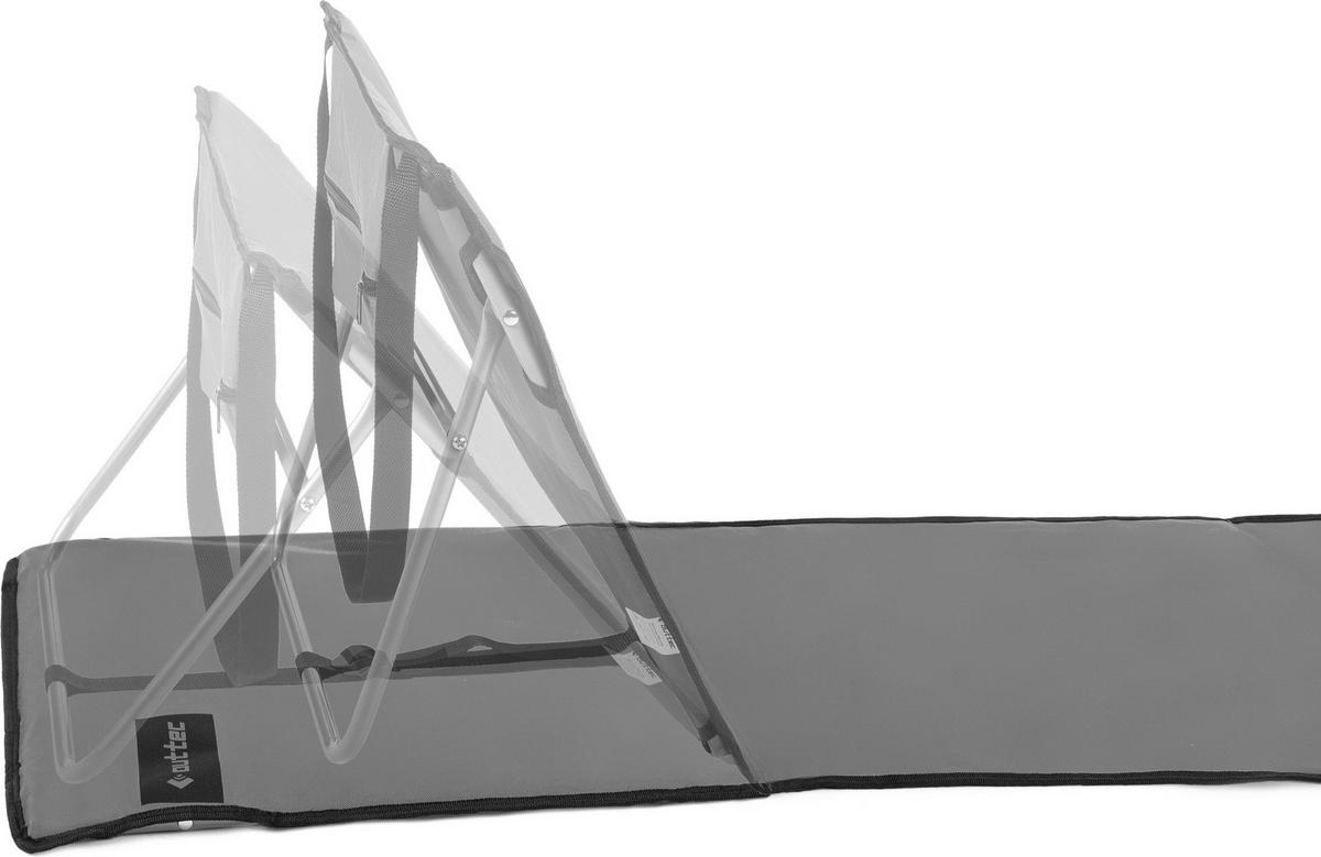 STRANDMATTE 150/49 cm - Grau, Textil (49/0.5/150cm) - Outtec