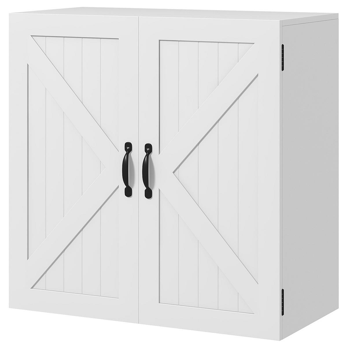 HÄNGESCHRANK Weiß 1 Stück - Weiß, Kunststoff (60/60/30cm) - GiPP
