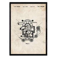 POSTER Pflanze Disney Schloss Patent A3 Rahmenlos - Klar, Papier (29.7/5/42cm) - Nacnic
