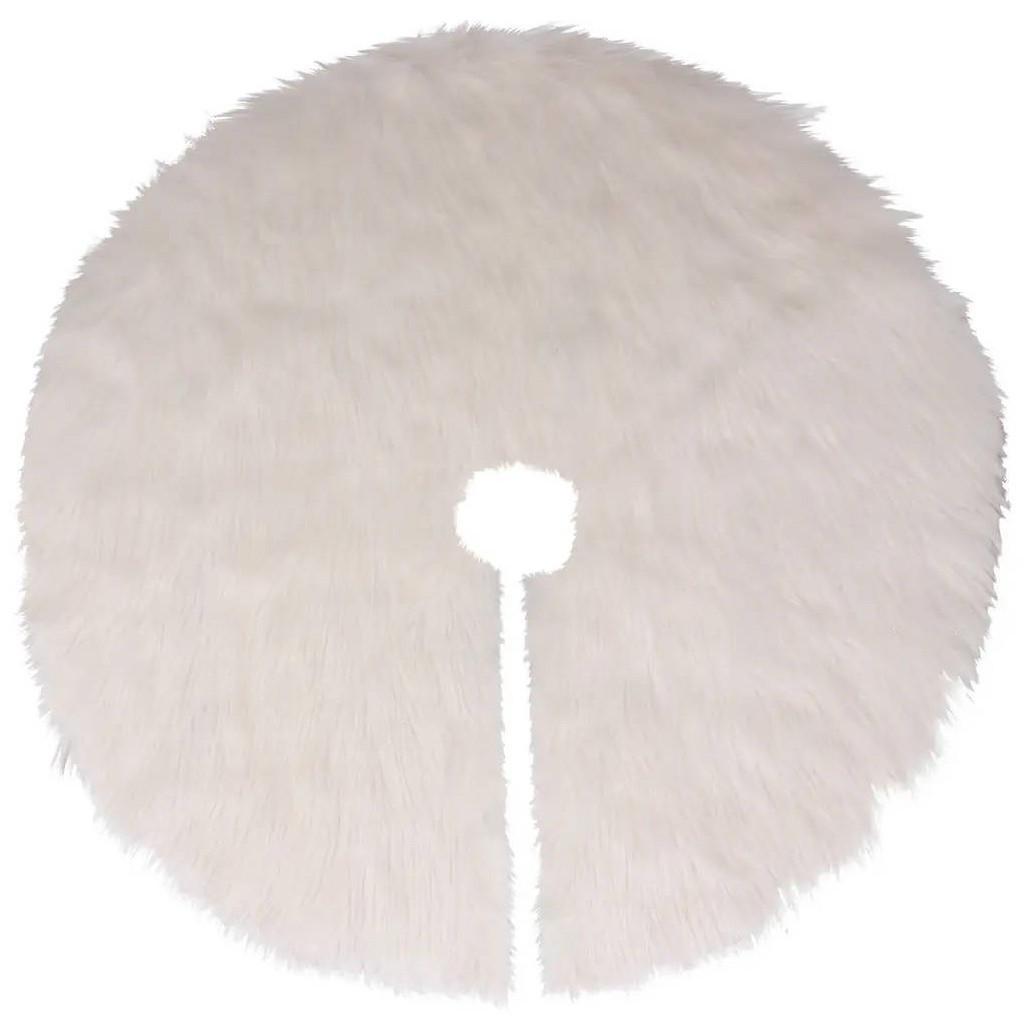 Atmosphera Createur d´interieur Weihnachtsbaumrock Weiß 1 cm