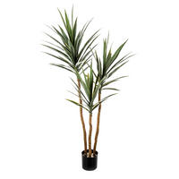 YUCCAS Künstliche Yucca Palme - Ramona 160 cm - Grün, Kunststoff (160cm) - aplanta