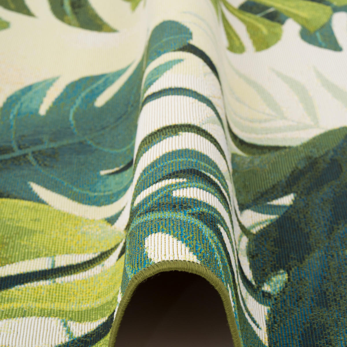 IN- & OUTDOOR TEPPICH MALIBU - Dunkelgrün, Textil (120/180cm) - Pergamon