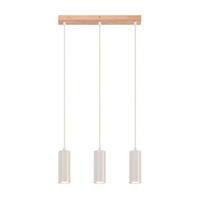 PENDELLEUCHTE Clara 42/6/171 cm - Weiß, Metall (42/6/171cm) - ZMH