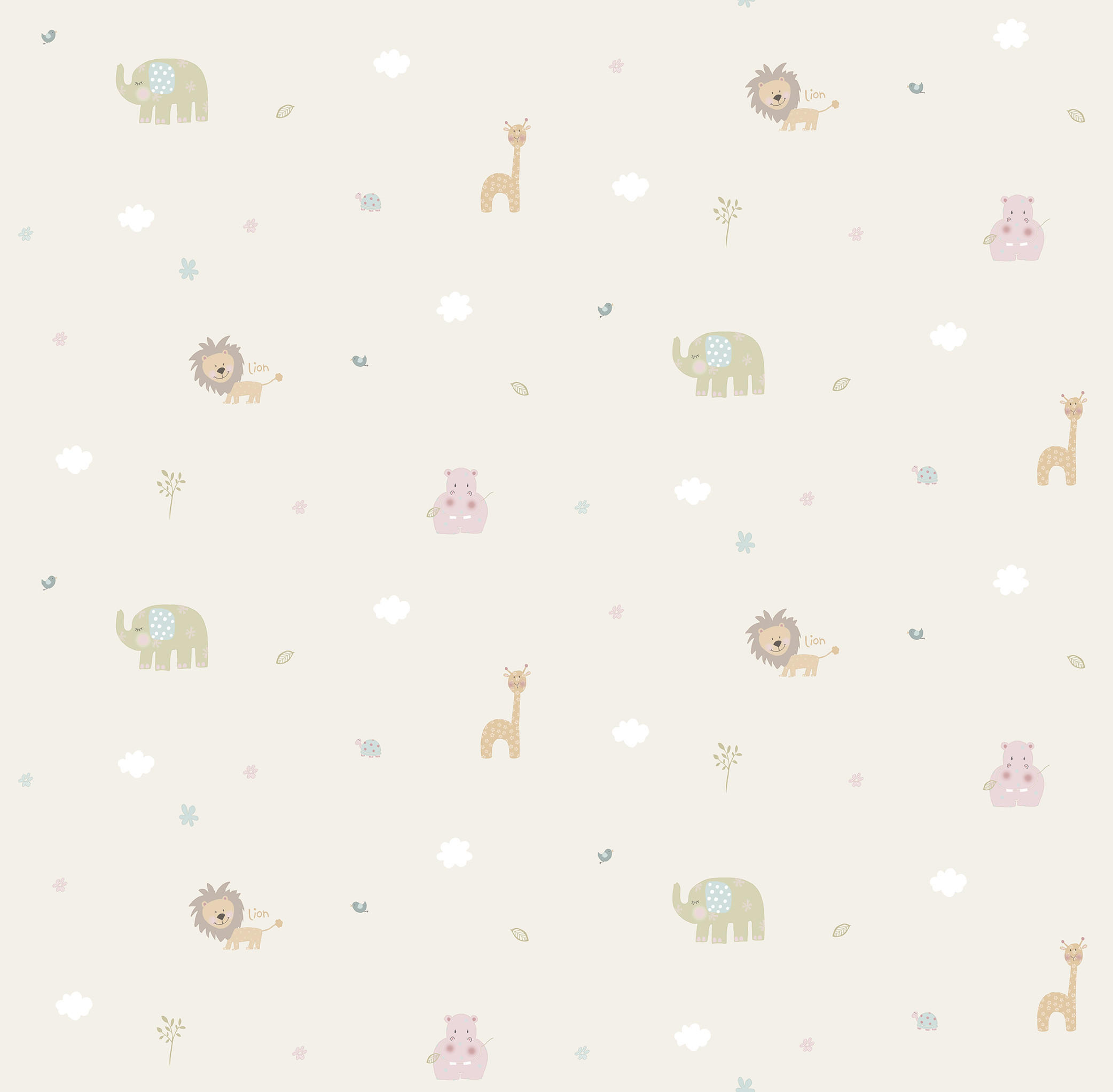 Sanders & Sanders Tapete Beige 53x0.1 cm