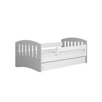 KINDERBETT CLASSIC mit Schublade ohne Matratze 90/65/164 - Grau, Holzwerkstoff (80/160cm) - RAUMHIRSCH FURNITURE