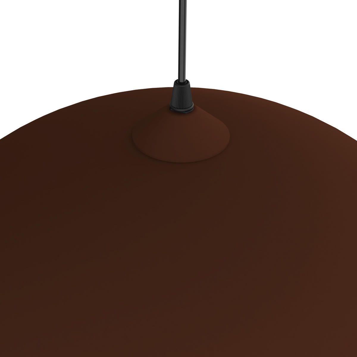 HÄNGELEUCHTE - Dunkelbraun, Metall (30/30/9cm) - Lumicom