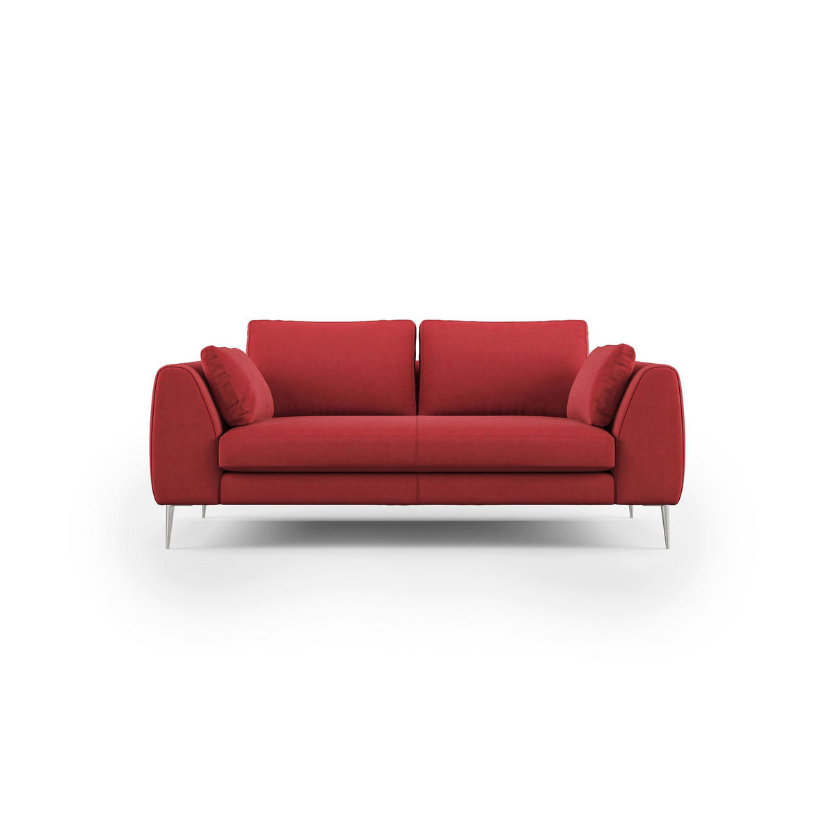 LINEARSOFA Plano - Rot, Textil (196/86/102cm) - Divani.store