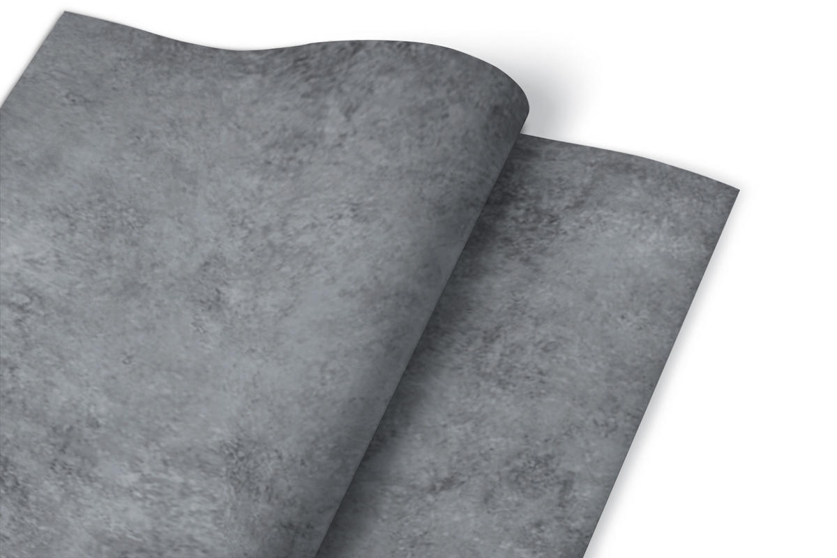 MÖBELAUFKLEBER 100x50 cm grauer dunkler Beton - Grau, Kunststoff (100/50/50cm) - TULUP