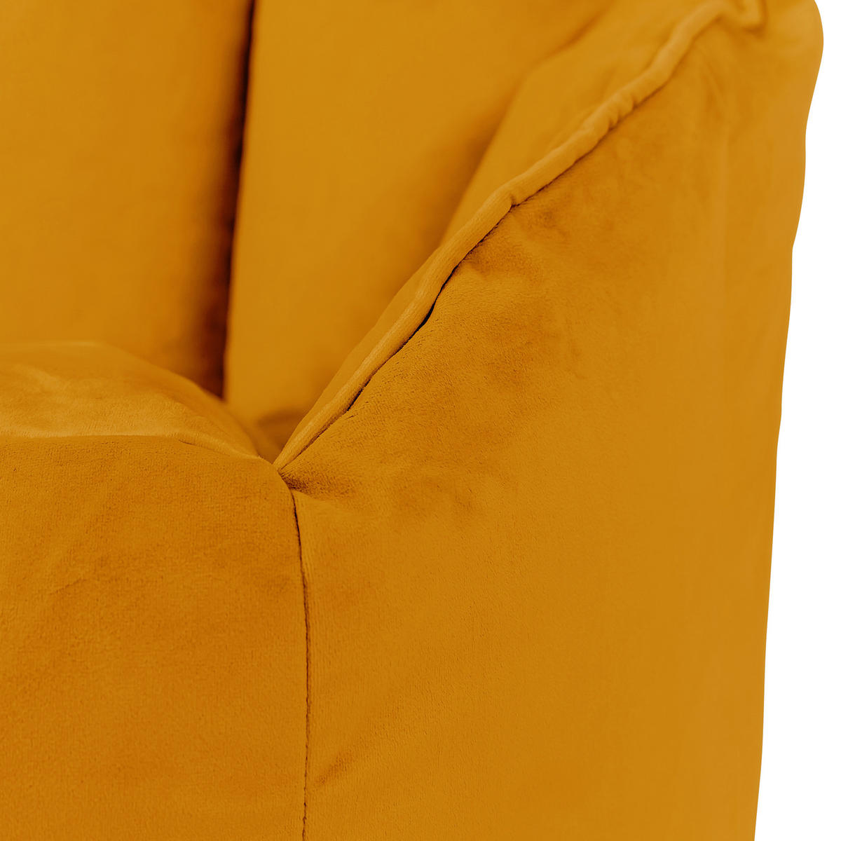 SITZSACK-SESSEL Sirena - Gelb, Textil (77/64/74cm) - icon